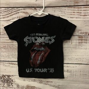Rolling Stones Black toddler T-Shirt size 12 months